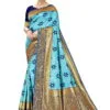 Sarees Online Shopping Wholesale Blue Colour Saree - Designer Sarees Rs 500 to 1000
