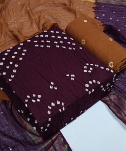 Bandhani Dress Material Cotton - Bandhani Dress Material