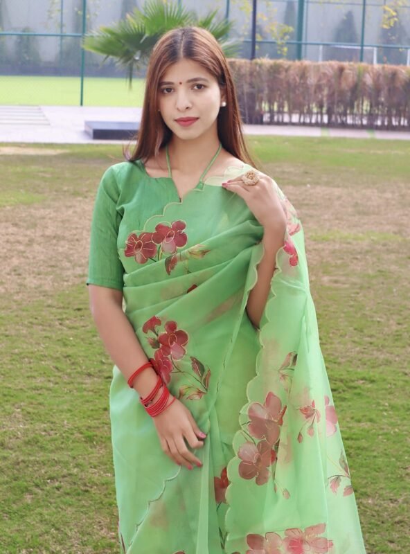 Stylish Saree For Farewell Party | 3d-mon.com