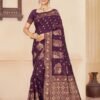 Buy Online Saree - Saree To Buy Online - Brown Colour Designer Sarees Rs 500 to 1000 -