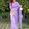 Buy Online Saree - Without Border Saree - Designer Sarees Rs 500 to 1000 -