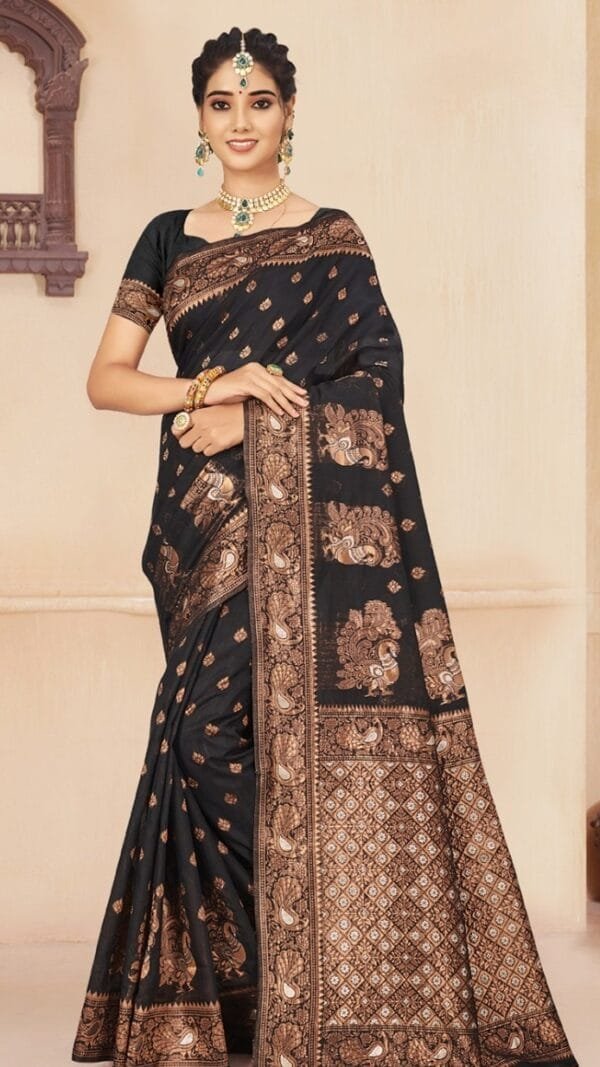Buy Online Saree - शादी अनुदान - Designer Sarees Rs 500 to 1000 -