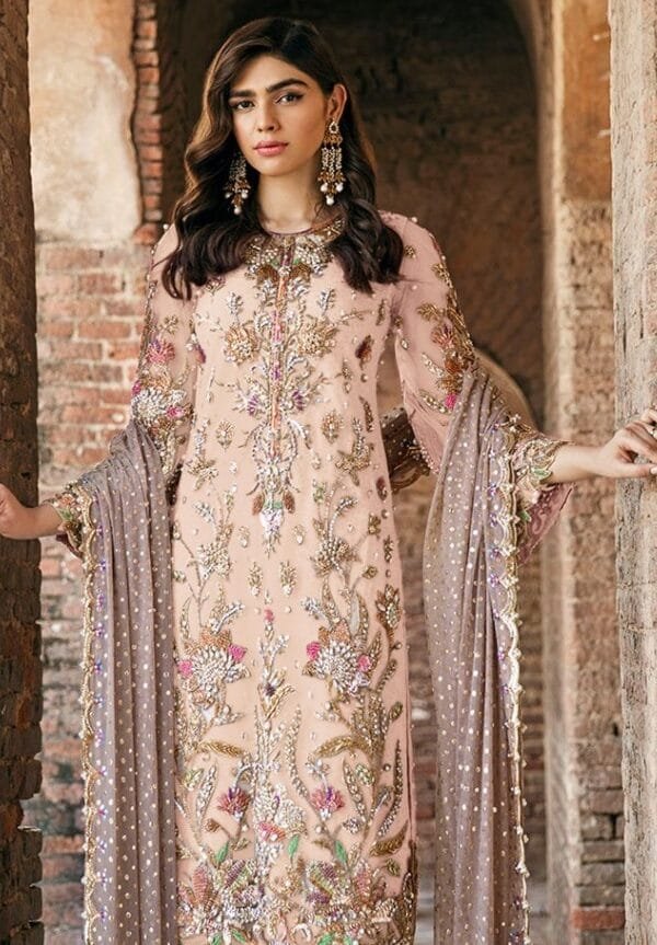 Designers Pakistani Suits -Light Pink Pakistani Suits
