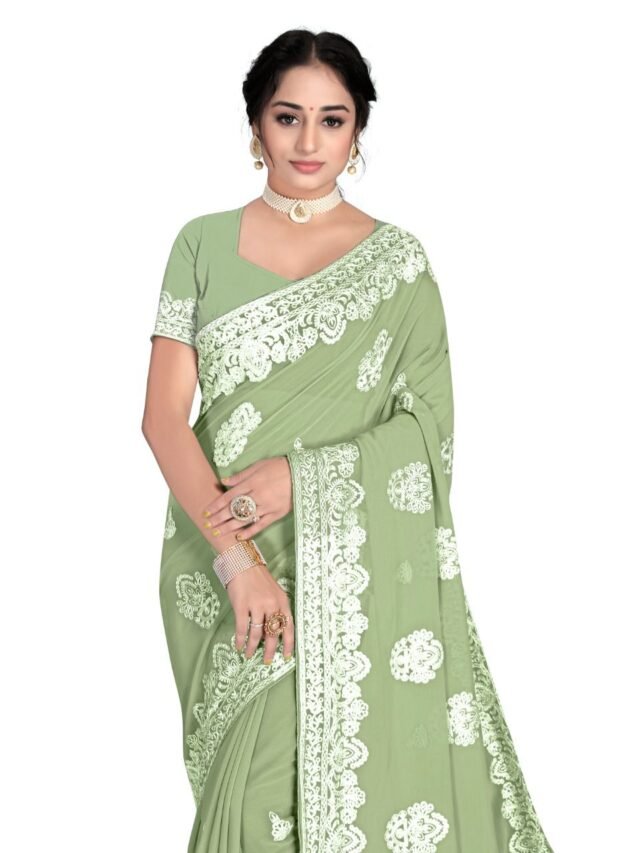 Georgette Saree Online Best - Designer Sarees Rs 500 to 1000