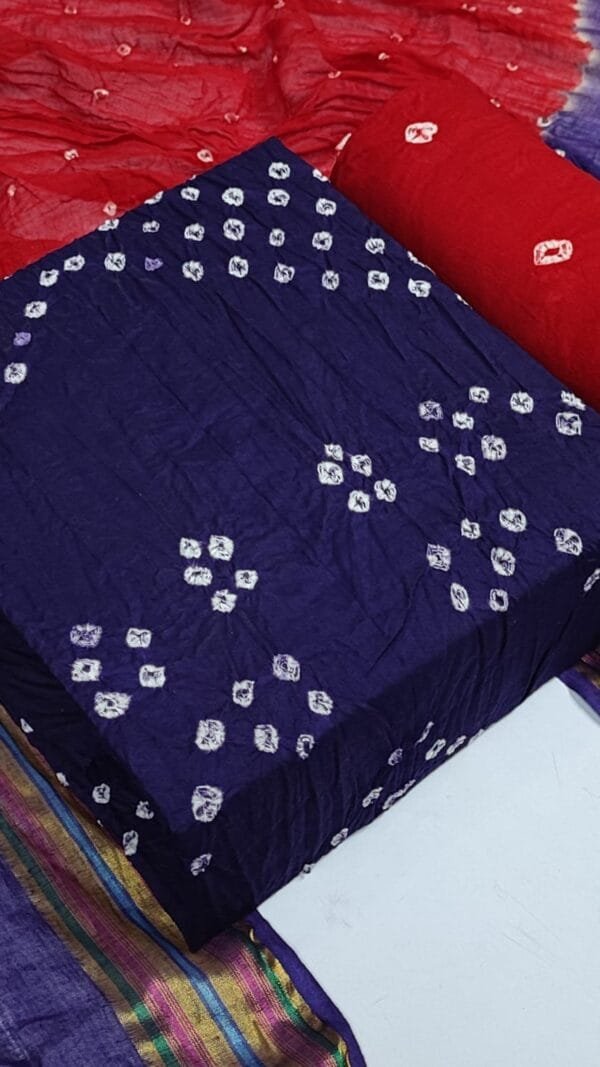 Heavy Bandhani Dress Material - Bandhani Dress Material