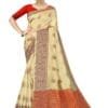 Jaipuri Saree Online Shopping Light Brown Colour Saree - Designer Sarees Rs 500 to 1000