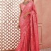 Latest New Georgette Saree Online Shopping - Designer Sarees Rs 500 to 1000