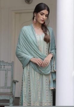 Online Pakistani Dress Shopping - Light Blue Pakistani Suits