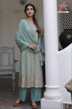 Online Pakistani Dress Shopping - Light Blue Pakistani Suits