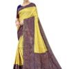 Online Saree Shopping Mumbai Yellow Colour Saree - Designer Sarees Rs 500 to 1000