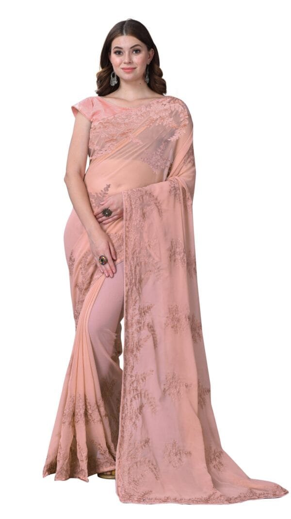 Online Saree Shopping Party Wear - Designer Sarees Rs 500 to 1000