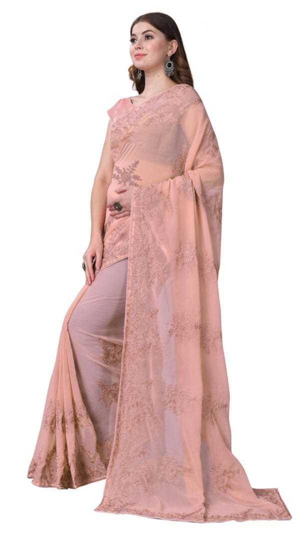 Online Saree Shopping Party Wear - Designer Sarees Rs 500 to 1000