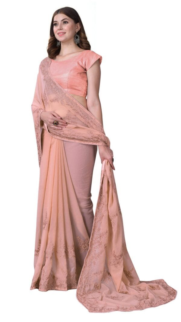 Online Saree Shopping Party Wear - Designer Sarees Rs 500 to 1000