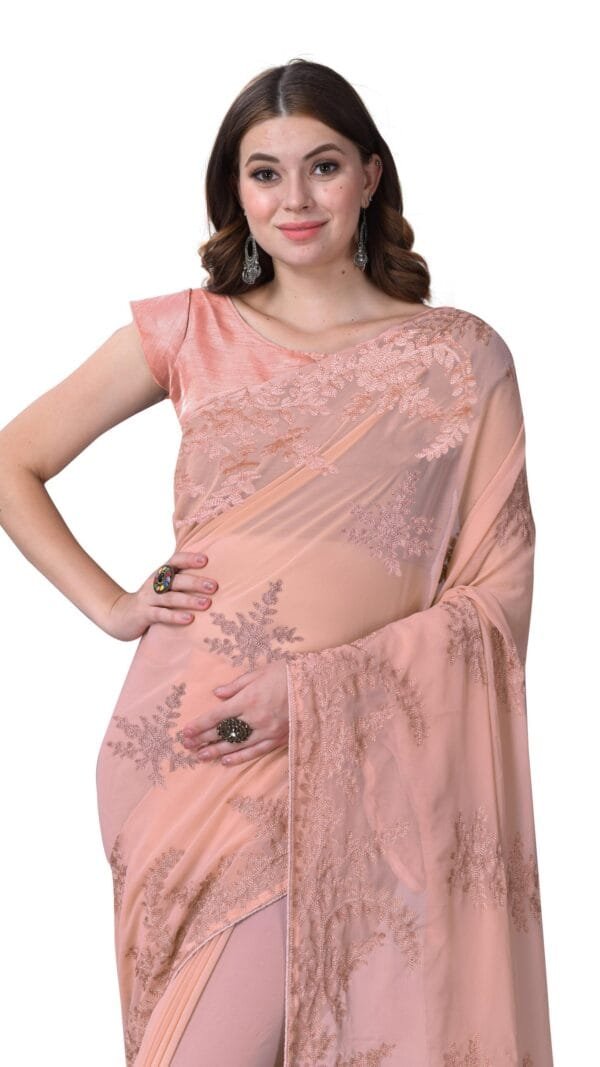 Online Saree Shopping Party Wear - Designer Sarees Rs 500 to 1000