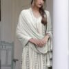 Online Shopping Pakistani Dress - White Colour Pakistani Suits