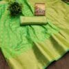 Online Silk Sarees With Price Green Colour Saree - Designer Sarees Rs 500 to 1000