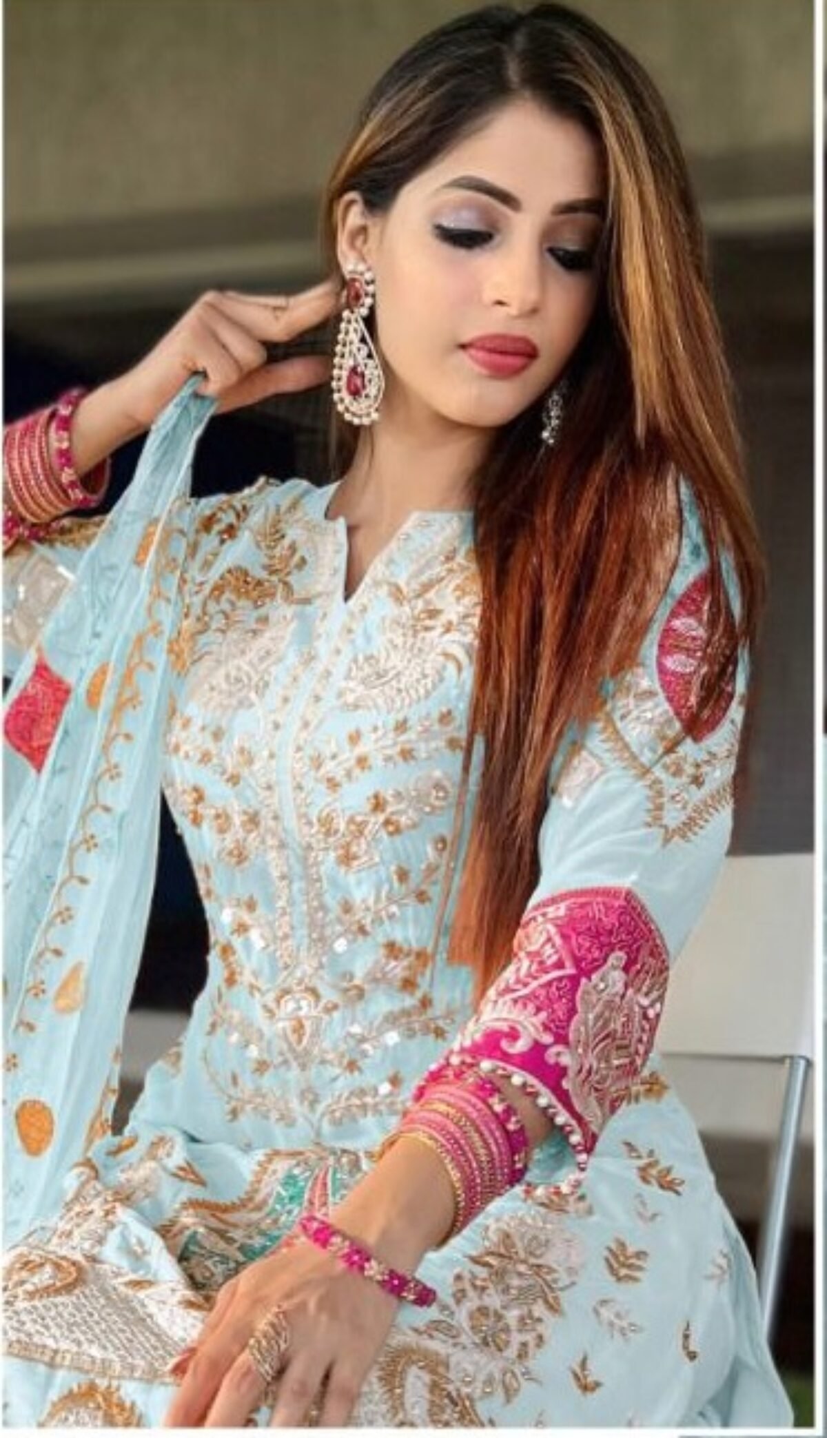 Cotton/Linen Formal Pakistani Suit - Knee Length at Rs 2299 in Surat