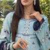 Pakistani Dress For Light Blue Colour - Pakistani Suits