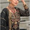 Pakistani Dress For Wedding - Black Colour Pakistani Suits