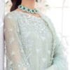 Pakistani Dress Online - Sky Blue Colour Pakistani Suits
