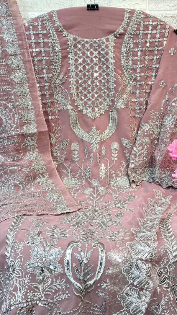 Pakistani Dress Styles - Pink Colour Pakistani Suits