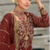 Pakistani Dress Wedding - Brown Colour Pakistani Suits