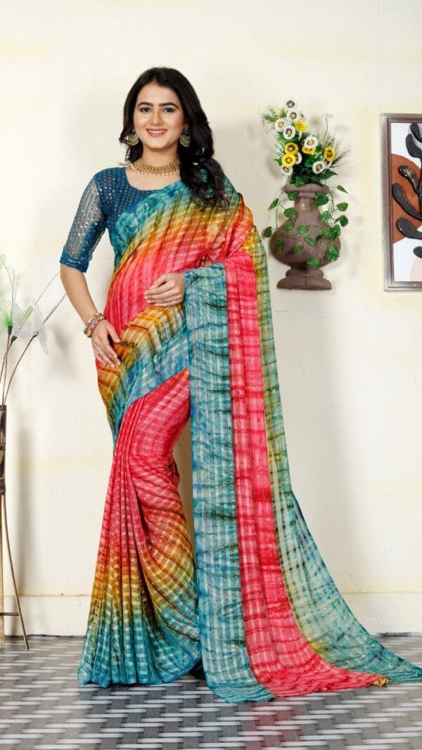 Party Wear Saree Online Shopping - Designer Sarees Rs 500 to 1000