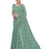 Petticoat For Saree Online Light Green Colour Saree - Designer Sarees Rs 500 to 1000