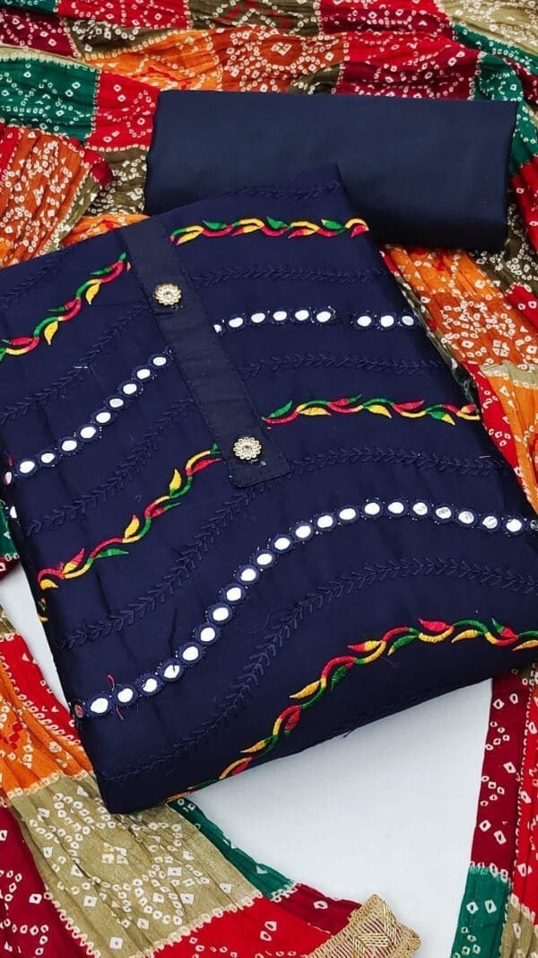 Salwar Suit Blue Colour - Salwar Suit
