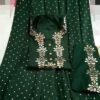 Salwar Suit Readymade - Green Colour Salwar Suit