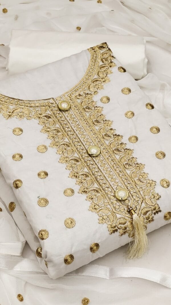 Salwar Suit White - Salwar Suit