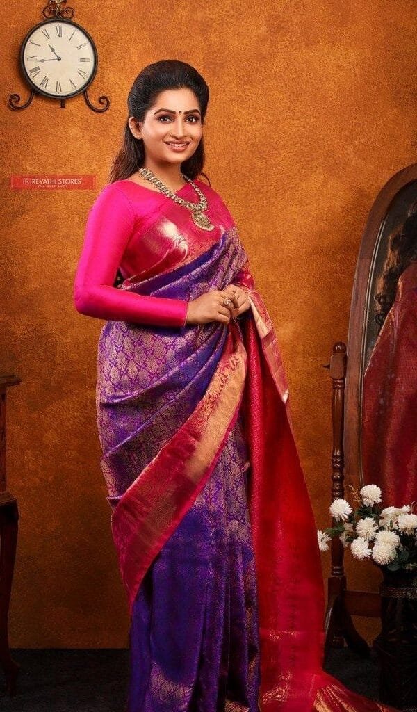 Saree Collection 2022 Pink Colour Saree - Designer Sarees Rs 500 to 1000