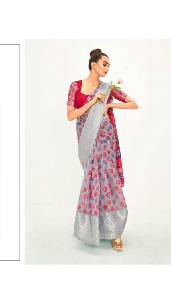 Saree For Online Shopping - Brown Colour Saree Designer Sarees Rs 500 to 1000