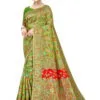 Saree Online Best Green Colour Saree - Designer Sarees Rs 500 to 1000