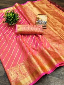 Saree Online Best Website Peach Colour Saree - Designer Sarees Rs 500 to 1000