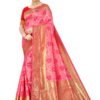 Saree Online Best Website Pink Colour Saree - Designer Sarees Rs 500 to 1000