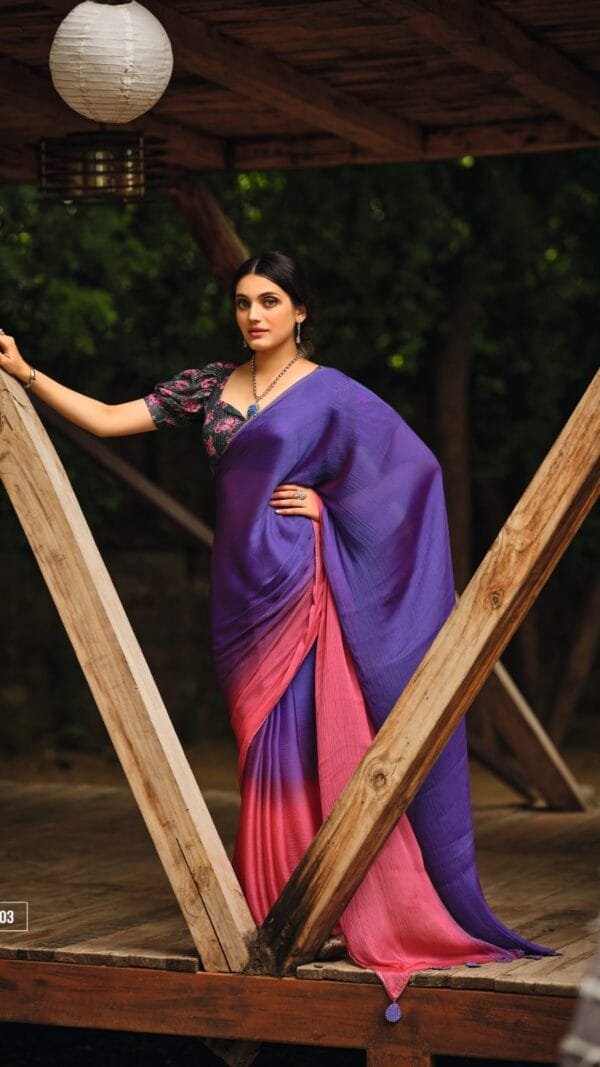 Saree Online Buy Blue Colour Saree - Designer Sarees Rs 500 to 1000