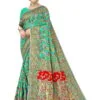 Saree Online Cotton Blue Colour Saree - Designer Sarees Rs 500 to 1000