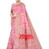 Saree Online Designer Pink Colour Saree - Designer Sarees Rs 500 to 1000