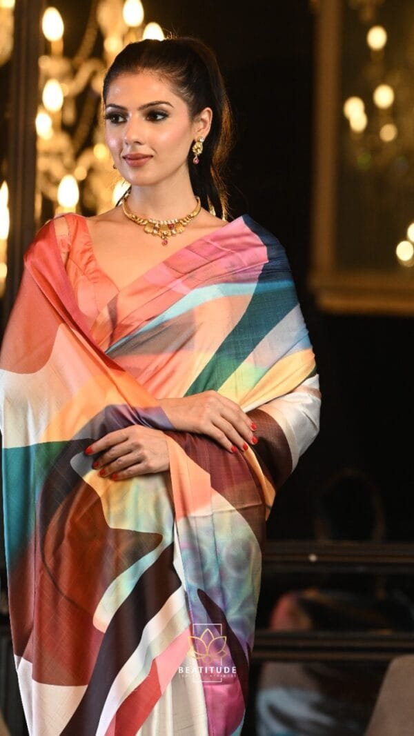 Saree Online In Kerala Orange Colour Saree - Designer Sarees Rs 500 to 1000