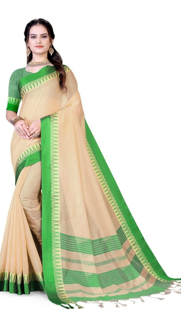Saree Online Kerala Green Colour Saree - Designer Sarees Rs 500 to 1000