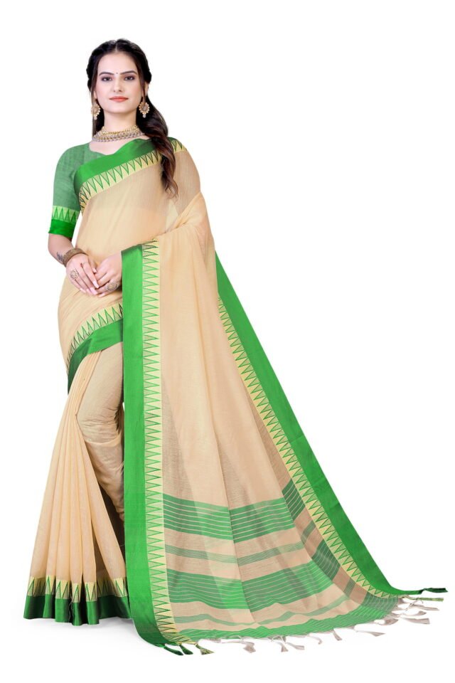 Saree Online Kerala Green Colour Saree - Designer Sarees Rs 500 to 1000