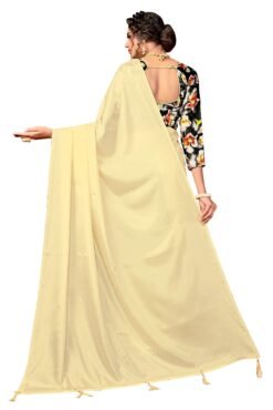 Saree Online Lowest Price White Colour Saree - Designer Sarees Rs 500 to 1000