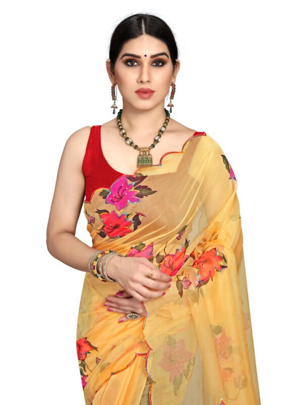 Pure Kanjivaram Silk Saree - Designer Sarees Rs 500 to 1000 - SareesWala.com