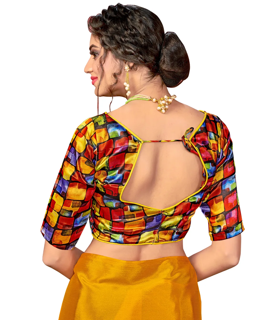 Saree Online Order Yellow Colour Saree - Designer Sarees Rs 500 to 1000