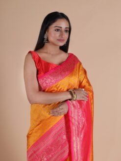 Saree Online Red Colour Saree - Designer Sarees Rs 500 to 1000