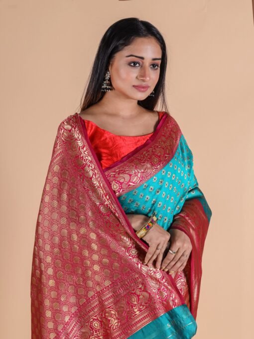 Saree Online Shopping 499 Blue Colour Saree - Designer Sarees Rs 500 to 1000