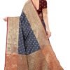 Saree Online Shopping Chennai Gray Colour Saree - Designer Sarees Rs 500 to 1000