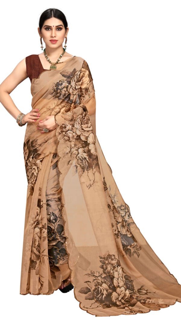 Saree Online Shopping Kerala - Designer Sarees Rs 500 to 1000
