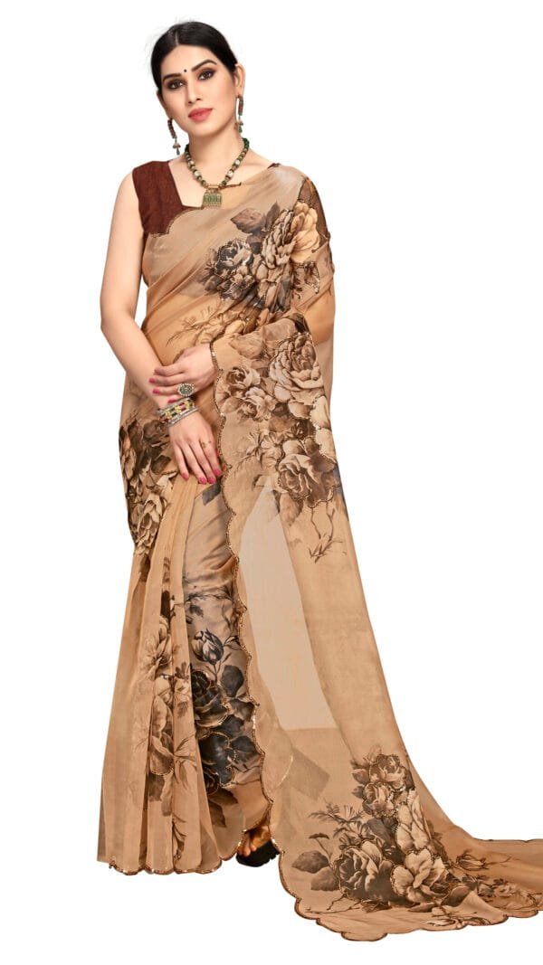 Saree Online Shopping Kerala - Designer Sarees Rs 500 to 1000